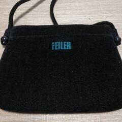 FEILER 花柄刺繍 ショルダーバッグ  ポーチ　ポシェットFEILER 花柄刺繍 ショルダーバッグ  ポーチ　ポシェットの画像