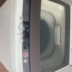 AQUA 8kg 洗濯機 2018年製.動作確認済み、の画像