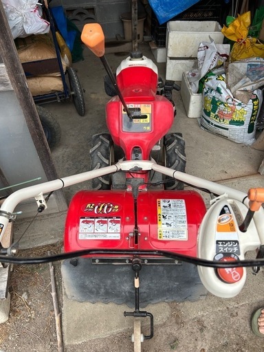 家庭用　耕運機　