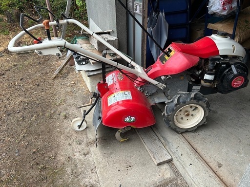 家庭用　耕運機　
