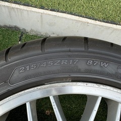 BLEST 17インチホイール ケンダKR20Aタイヤ付き2本セットの画像