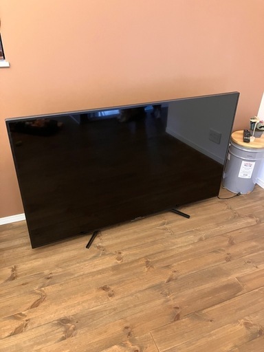 2020年製フナイ65インチ液晶テレビ（ジャンク） (don0418) 古河