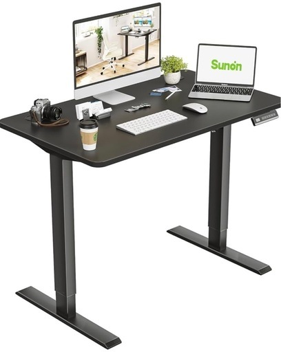 Sunon 昇降式デスク ブラック