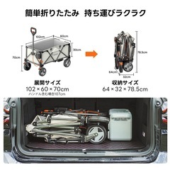 Litheli 自走式電動キャリーワゴン W1 Pro Litheli Electric Carry Wagon W1 Proの画像