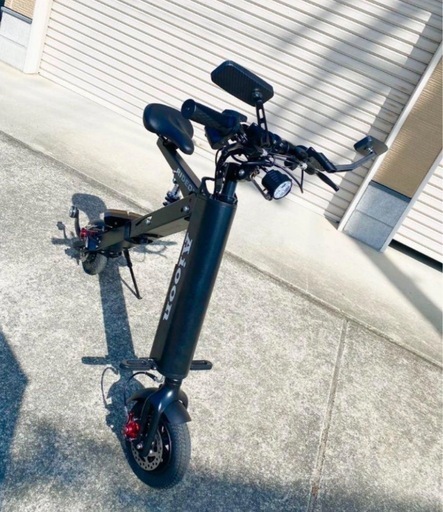 「Aioon-アイオーン-」常識外れ！公道走行可能な電動バイク・折りたたみSTYLISH EV BIKE