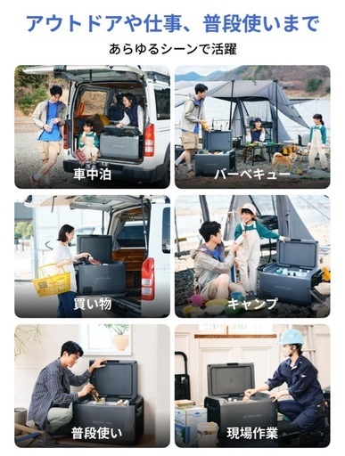 ポータブル冷蔵庫 GLACIER 35L