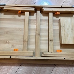 折りたたみローテーブルの画像
