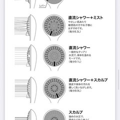 クレイツイオン　ハンディミストシャワー　シャワーヘッドの画像