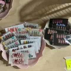 ハンドメイド💖 ミニチュアパン🍞 ネイルチップ💅 ヘアゴム🎀 ビーズアクセサリー🍬 ベビー用 スタイ👶 イヤリング💎 スタンプシール📮 ミニチュアフード シール ブレスレット リング ネックレス 手作りの画像