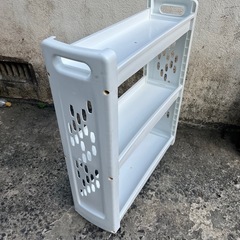 キャスター付きキッチンワゴンキッチンストッカーパントリー収納家具隙間収納整理棚🍉プロフ必読の画像