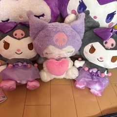 クロミちゃんぬいぐるみセットの画像