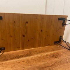 「値下げ」一枚板ローテーブルの画像