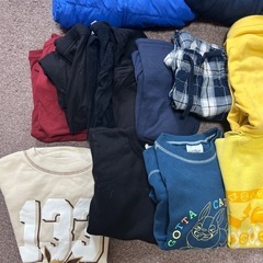 大量　冬服　130cmの画像