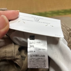 新品　タグ付き　ハーフパンツ　3ＸLメンズ　ウエスト108〜116の画像