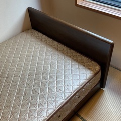 決まりました。日本ベッド製セミダブルベッドの画像