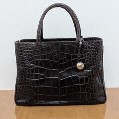 FURLA クロコ ハンドバッグの画像