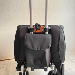 ペットカート Lサイズ ブラック 4wayカートの画像