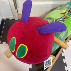 はらぺこあおむし　ロッキング木馬の画像