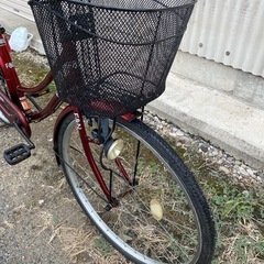 26インチ　シティサイクル　自転車の画像