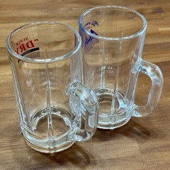 特大 アサヒスーパードライ 生ジョッキ 1L 2個セット Asahi SUPER DRY の画像