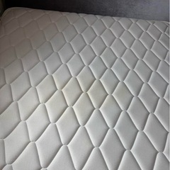 Francfranc ダブルベッド(マットレス付き)の画像