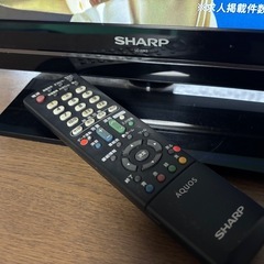 ●SHARP アクオス　22型液晶テレビ●2011年の画像
