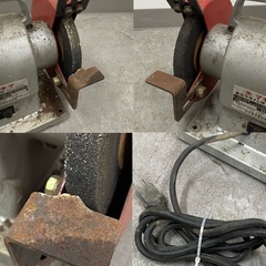 SNT784 マキタ makita 電気グラインダ 150mm モデル 9306S 100V 電動工具 両頭グラインダ 研磨機 通電確認済みの画像