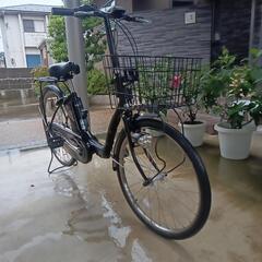 🎀😉お買得，おしゃれタイプの電動自転車・今、希少の中古電動アシスト自転車・ブランドパナソニック（配達対応可能¥200円〜)の画像