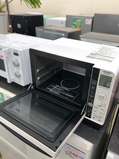 HITACHI オーブンレンジ:2021年製【リサイクルフカツ岡崎倉庫店】250810KT-2