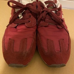 ニューバランス　NB 24.5cm エンジ色　CrossCountryの画像