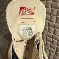 新品 CT70 CONVERSE ALL STAR ブラック ハイカットの画像