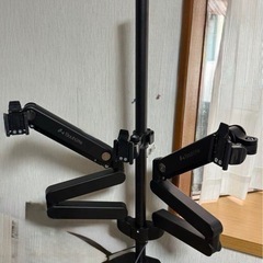 Bauhutte (バウヒュッテ) モニターアーム GS BMA-3GS-BKの画像