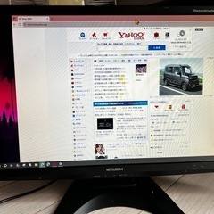 パソコンモニタ　三菱製の画像