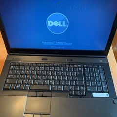 記念爆安大特価！Dell precision m6600改その⑯。i7 2640M 17インチ大画面 独立GPU搭載FireProM4000 　新品SSD480G＋HDD320Gメモリー16G　win10pro64bit。の画像