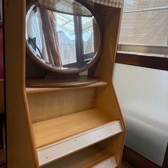 値下げしました【定価98,780円】お店屋さんごっこができるショップカウンター、大人用のドレッサーにもの画像