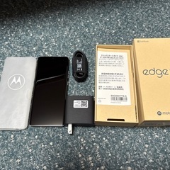 [新品] Softbank版 motorola edge 50s pro バニラクリーム MOSAH1の画像