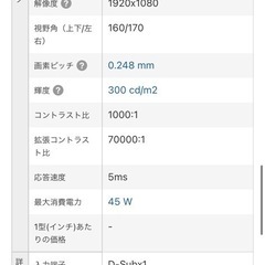 【ジャンク品】PCモニターの画像