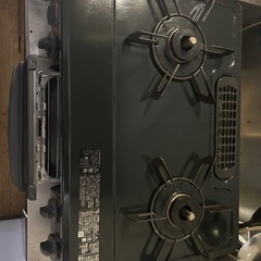 美品！リンナイ　ガスコンロ　都市ガス　グリル未使用！の画像