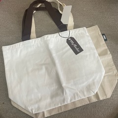 新品未使用♡スーパーのエコバッグ2つセットです☺️の画像