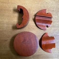 木製　ジュエリーパズルボックス　月の画像