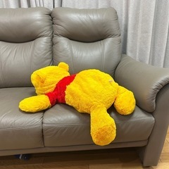 美品　ぬいぐるみ　くまのプーさん　大きいサイズ　の画像