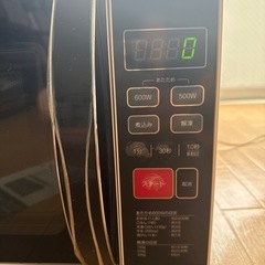 ノジマ ELSONIC 電子レンジ 取扱説明書付きの画像