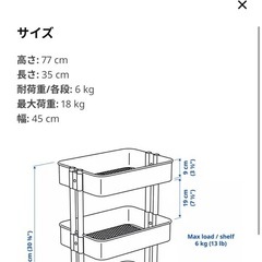 IKEAワゴンの画像