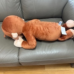 新品　ぬいぐるみ　さる　タグ付き　大きいサイズ　の画像