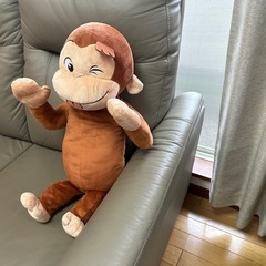 新品　ぬいぐるみ　さる　タグ付き　大きいサイズ　の画像