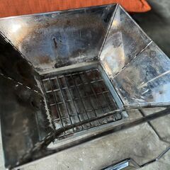 ★美品 LOGOS THE KAMADO EMiwa ロゴス ザカマド 焚火台 コンロ グリル 使用用途5WAY+1 サイズ約幅50×奥行50×高さ58cm　リサイクルショップ札幌　買取本舗　西野店の画像