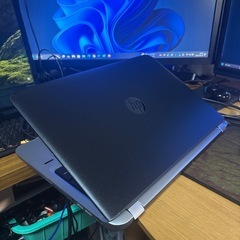 HP Probook Windows11 24H2 CPU i7-6500u メモリ16GB SSD256GB+HDD1TB Office2021 の画像