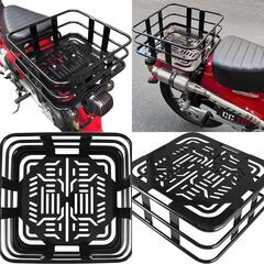 【新品未開封】 ホンダ スーパーカブ ハンターカブ リアキャリアラック スチール製の画像