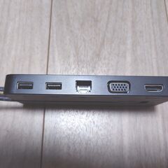 hp Type-C 純正 マルチハブ 有線LAN/／VGA／HDMI／USBの画像