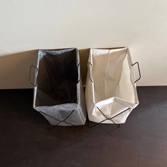 ランドリー収納　2個セットの画像
